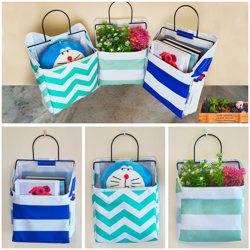 DRON TOOON Fabric Wall Hanging Storage Caddy Bag Over the