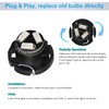 LED Lights Bulbs kit for AC Climate Heater Control Compatible