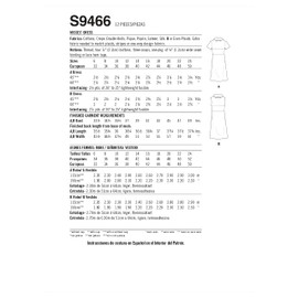 Simplicity Misses' Vintage Dress Sewing Pattern Kit, Code S9466, Sizes 6-8-10-12-14, Multicolor