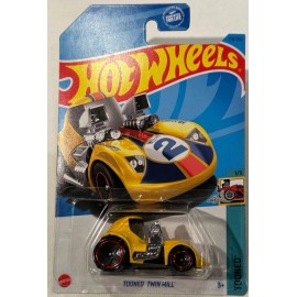 Hot Wheels 2023  HOT WHEELS  TOONED TWIN MILL YELLOW 1/5 TOONED 170/250