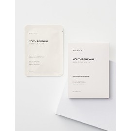 Myustem [뮤스템] 유스 리뉴얼 앰플 마스크팩 1box (5매입) [Mustem] Youth Renewal Ampoule Mask Pack 1 box (5 sheets)
