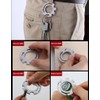 Sanrenmu Keychain EDC Multi Tools Kit with 5/6/8MM Wrench Bottle