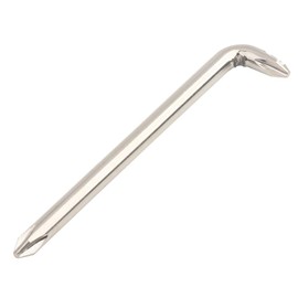 2 Stück L-förmiger 90 Grad rechtwinkliger Schraubendreher, 6 mm PH2 Kreuzschlitzschraubendreher, kurzer Arm für Fender, enges Handwerkzeug