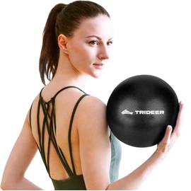 Trideer 9-Inch Pilates Ball, Small Exercise Ball for Yoga, Core Training, Physical Therapy, Balance, Stability and Stretching Pilates Equipment with Inflation Straw
