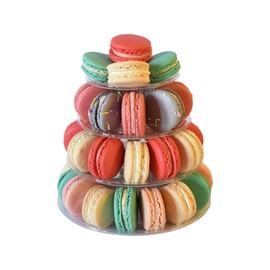 Mini Macaron Tower by Mademoiselle Macaron (supplied with tower structure and 40 macarons)
