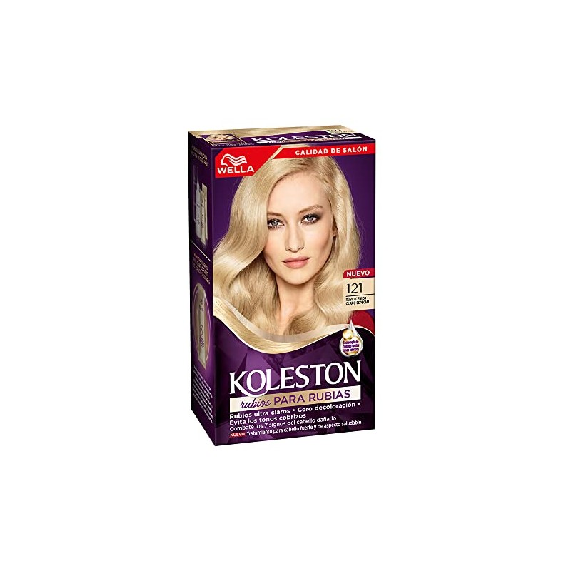 Koleston Tinte Permanente 121 Rubio Cenizo Claro Especial | Crema,