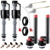 Gulfmew 2 Inch Toilet Flusher Replacement Kit, Toilet Flusher Repair