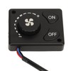 DC12V 24V Parking Heater Controller Knob Switch 3 Pins Port