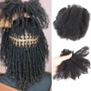 Afro Kinkys Bulk 100% Human Hair 50g/Bundle Colored Afro Kinky