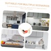 Ciieeo 3sets Rope Woven Fruit Vegetable Hammock Storage Bag for