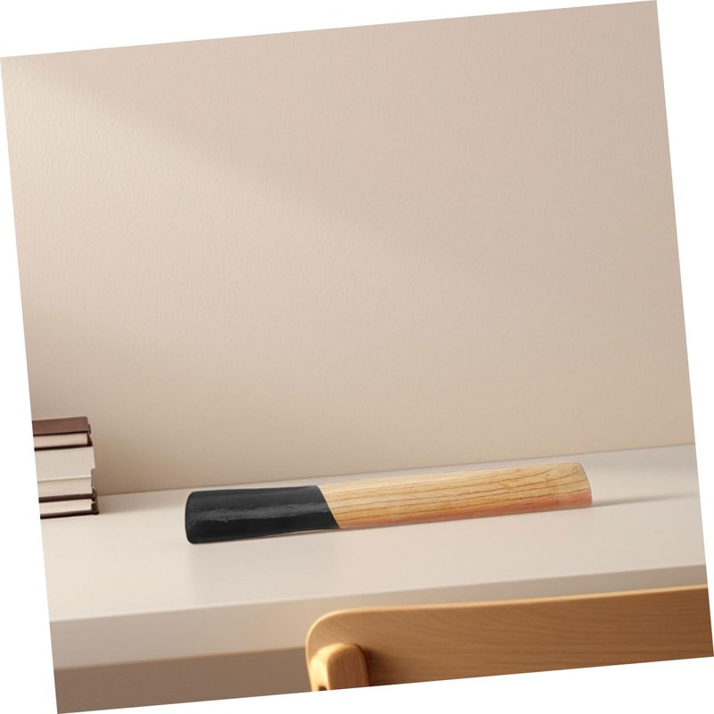 CHILDWEET Ergonomic Grip Wooden Hammer Handle Replacement Part for Camping
