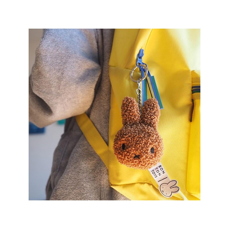 [BON TON TOYS] Miffy Tiny Teddy Keychain Pink/Bon Toys, Pink