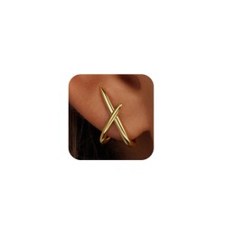 Gold Stud Earrings for Women Trendy, Simple Hypoallergenic Minimalist Unique Gold Stud Earrings for Sensitive Ears, Dainty Simple Jewelry Gifts for Women‘s Fashion