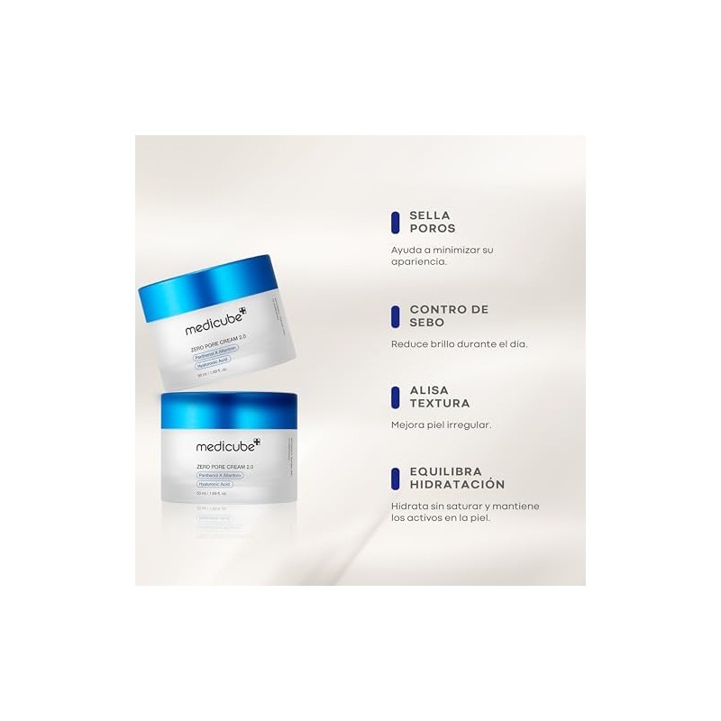 Zero Pore Cream 2.0 by Medicube for Women - 1.69