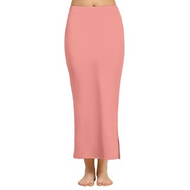 TRENDMALLS Women cotton Blend Saree straight Shapewear Petticoat for Women, Cotton Blended Light Pink