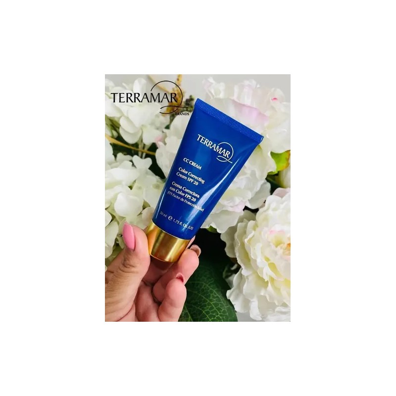 Cc Cream Terramar 50ml Fps 20 Acabado Natural