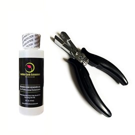 Keratin Glue Fusion Pre-Bonded Remover Super Act and I Tip Pliers For Keratin Hair Extensions Bonds Breaker Micro Ring Beads Remove Pliers Set