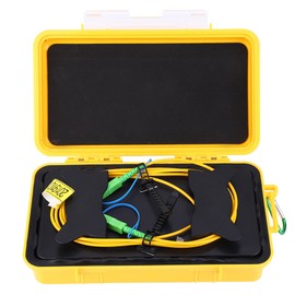 OTDR Launch Cable Box SM Sc APC-Sc APC 2km Dead Zone Eliminator Optical Fiber Ring