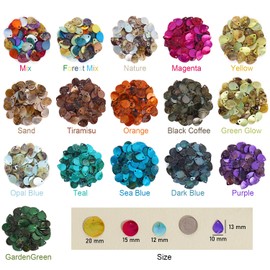 Firstmeet 60pcs Shell Beads Natural Mussel Shell Waterdrop-Shape Charm Beads with Iridescent Back for Handcraft Jewelry Making(DIY-1023-Nature-WD)