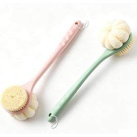 Cepillo de Silicona para Cuerpo Doble Cara wuysgay (2 Pzas)