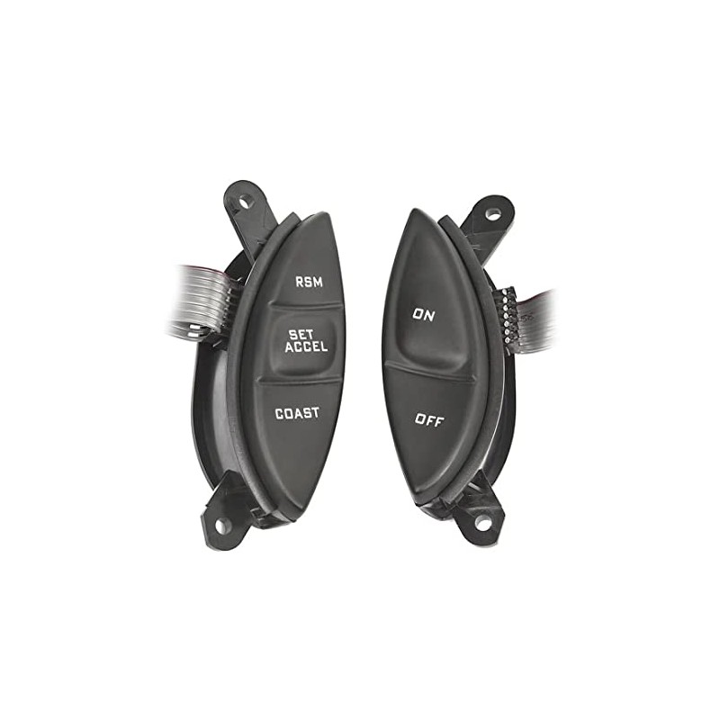 Steering Wheel Mounted Cruise Control Switch Buttons Kit Replacement Fit