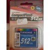 Transcend TS512MCF80 512MB 80x Type I Compact Flash Card (Renewed)