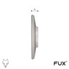 FUX Pack of 2 Single Heating Pipe Rosette 8 mm