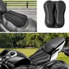 WDG Motorcycle Seat Cushion Pad 3D Honeycomb High Elasticity Gel