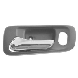 TRQ Front Left Interior Door Handle Gray Drivers Side Compatible with 1998-2002 Honda Accord 1999-2004 Odyssey