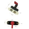 PACKOVE Battery Kill Switch for Car Black Flame-resistant Heat-resistant Sturdy