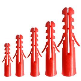 320Pcs Wall Plug Set, Expansion Rawl Plugs Plastics Anchors for Plasterboard Fixings (5,6,7,8,10mm)