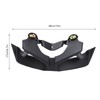 Motorcycle Front Spoiler Black Increase Stability Aerodynamic Wing Kit for