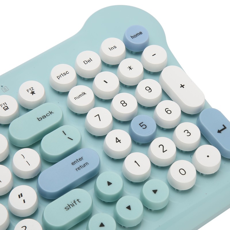 Wireless Keyboard and Mouse 2.4Ghz Connection Cute Keyboard Mouse Set