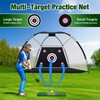 MoKo Golf Net with Practice Mat, 10 x 7 ft