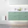 Suteck 18 x 18 Inch White Access Doors, Reinforced Hinged