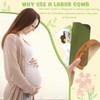 Kaempe Labour Birthing Comb, Wooden Birth/Wave Comb, Labour/Postpartum Essentials, Perineal