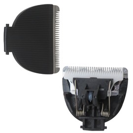 New Hevituwhe Black 2x Replacement Blades, Men's Shaver Trimmer Clipper Blades for Meridian Grooming Trimmer