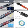 HANDSKIT 200W LED Soldering Iron Kit, 110V Soldering Kit for