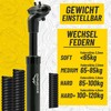 BikePeak Suspension Seat Post Diameter Selectable 27.2/30.9/31.6 mm | 350