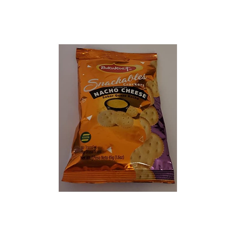 Jamaican Snackables Crackers Nacho Cheese (Pack of 12)