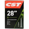CST 071505 Black 28 Bicycle Inner Tube 700 x 18/25