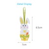 LAMEK 12 Easter bunny craft kits for children, creative crafts,