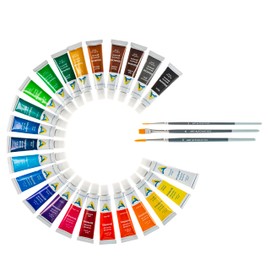 Art Alternatives Economy Paint Sets Gouache, 24 - Colors, Multicolor