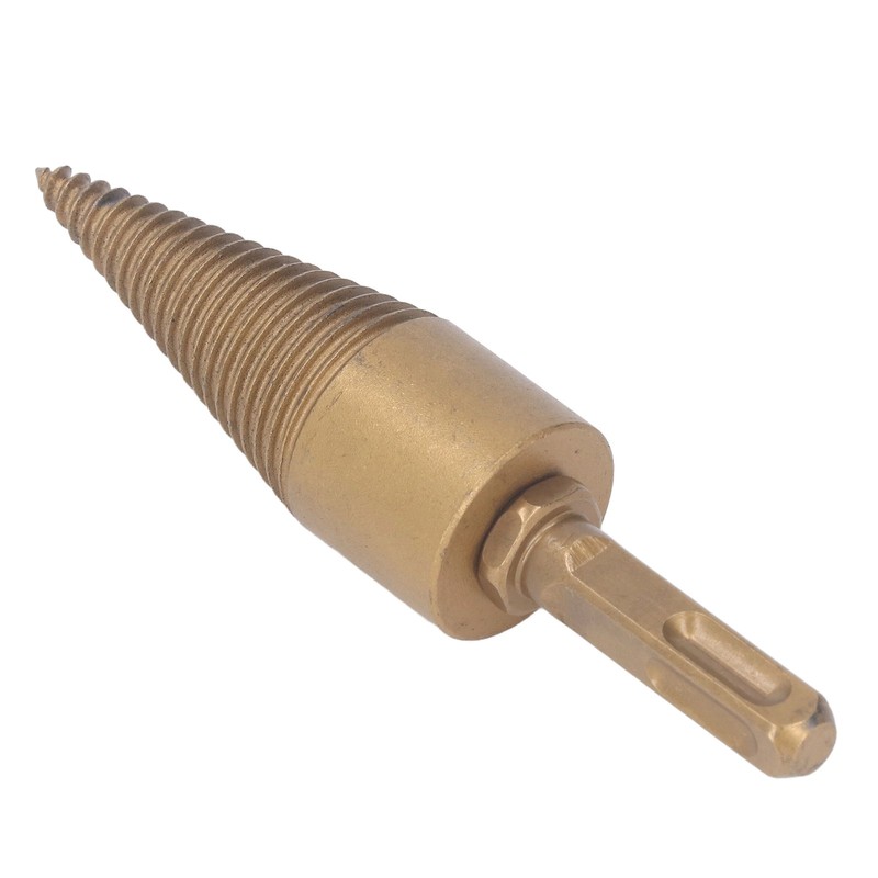5Pcs Firewood Drill Bit 32mm Wood Log Splitter C45 Steel