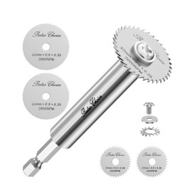 Bates- PVC Pipe Inside Cutter with 4 Saw Blades, 1/4" Hex Shank, 1-1/4" & 1-3/4" Or Larger Diameter, Inside PVC Cutter Tool, PVC Inside Pipe Cutter for PVC Pipe Cutter Tool, Inside PVC Pipe Cutter