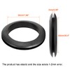 sourcing map Pack of 5 Wire Protection Oil Resistant Rubber