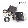 mxuteuk mxuteuk 2Pcs 5Amp Circuit Breakers Push Button Manual Reset