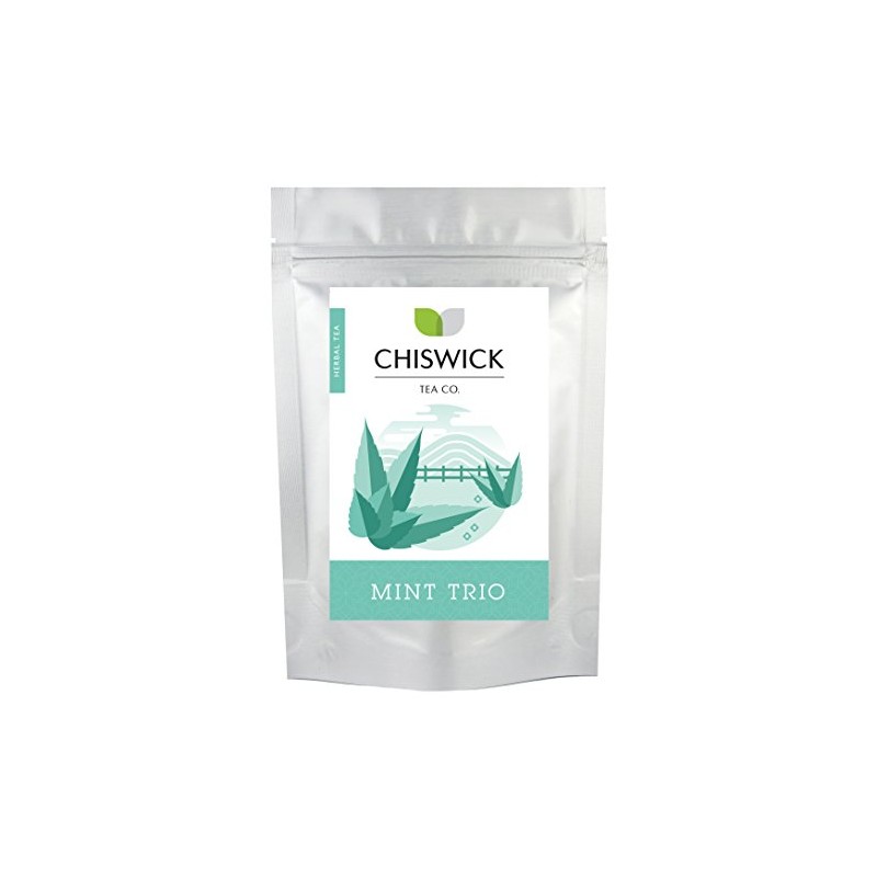 Mint Trio Premium Loose Leaf Herbal Tea - Chiswick Tea