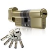 IRONWORX® Spectre Brass 35mm (Turn) / 35mm (Key) (70mm) Maximum-Security