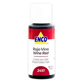 Color Gel Rojo Vino 40 Grs ENCO